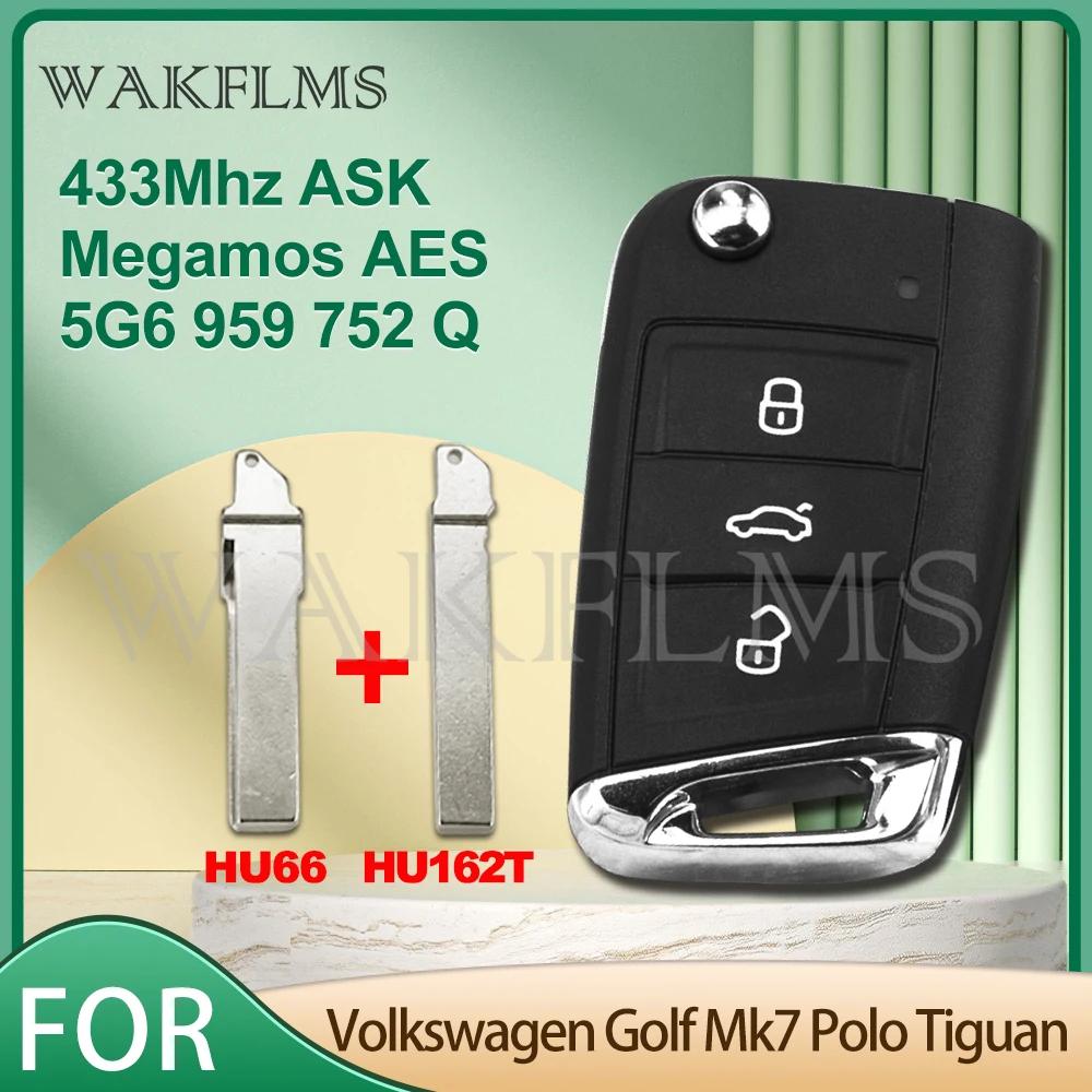 Megamos AES ID88 Ĩ 3 ư ø  ڵ Ű 433Mhz  ٰ  Mk7 VII Skoda Octavia (MQB) 5G6959752Q